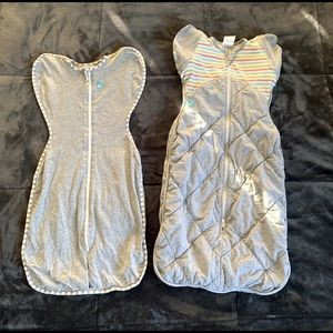 Love to Dream bundle! Swaddle Original size Medium & Transitional size Large.